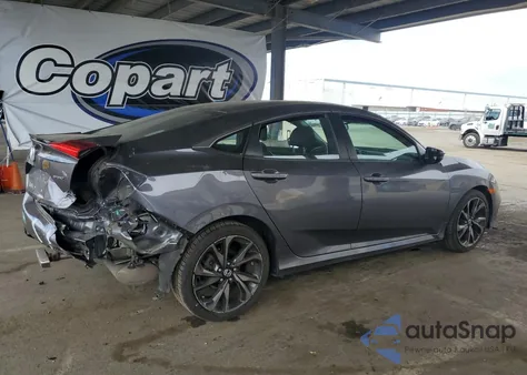 2019 Honda Civic Sport from USA, damaged, VIN 2HGFC2F82KH522994